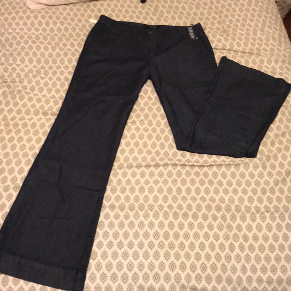 Cashmere Joe’s Jeans wide leg Claudia Jean